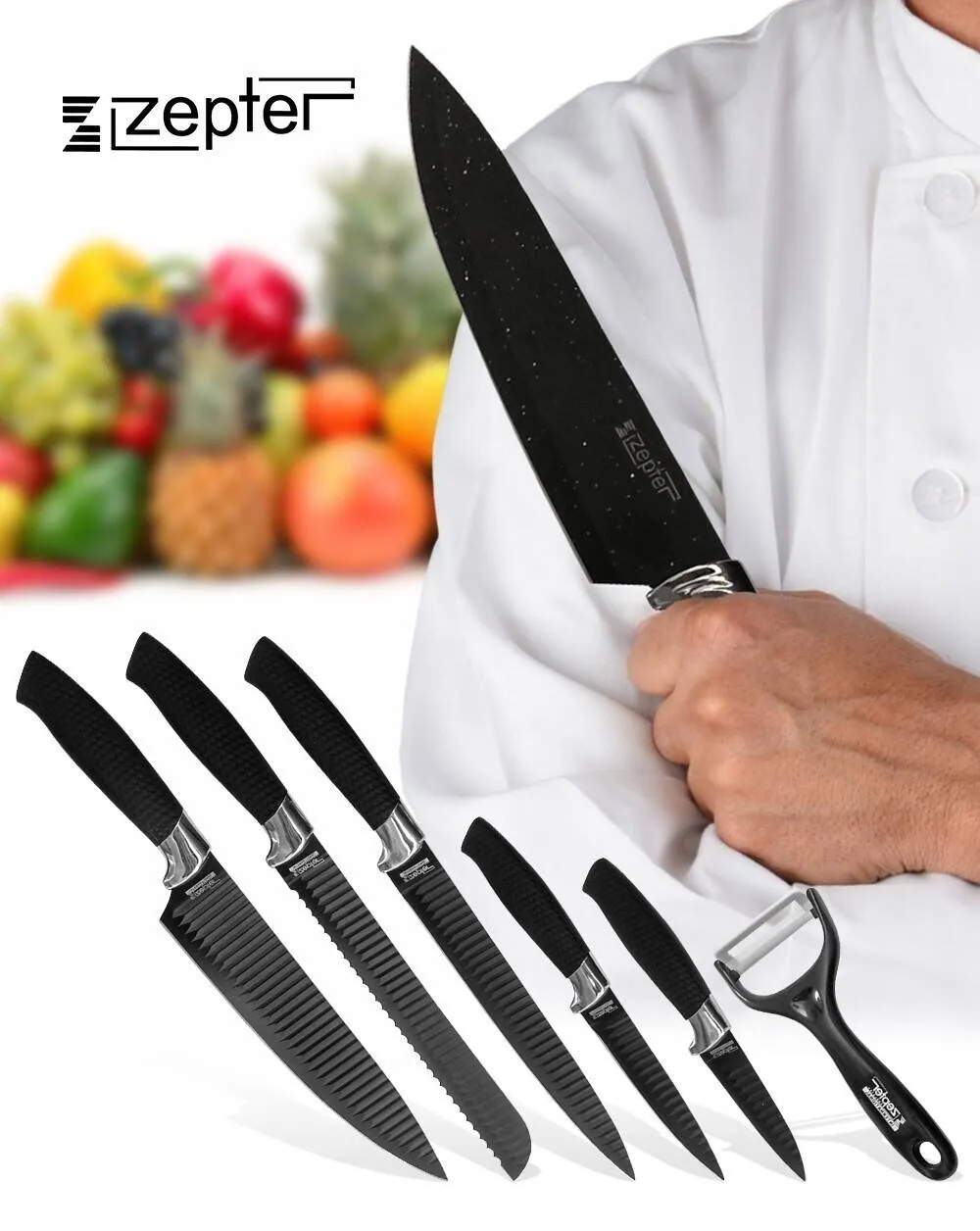 Zepter Professional Knife Set - 6 pcs Knife Set