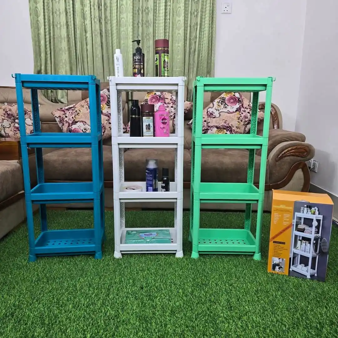 4 Tiers Rectangular Storage Rack